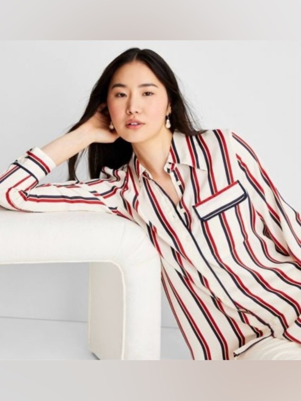 Future Collective Reese Blutstein Striped 70s Revival Retro Academic Groovy L